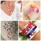 19000pcs 50 Strands Clay Bead Bracelet Kit, 6mm Flat Round Polymer Clay Beads Spacer Heishi Beads for Jewelry Making Earring Necklace